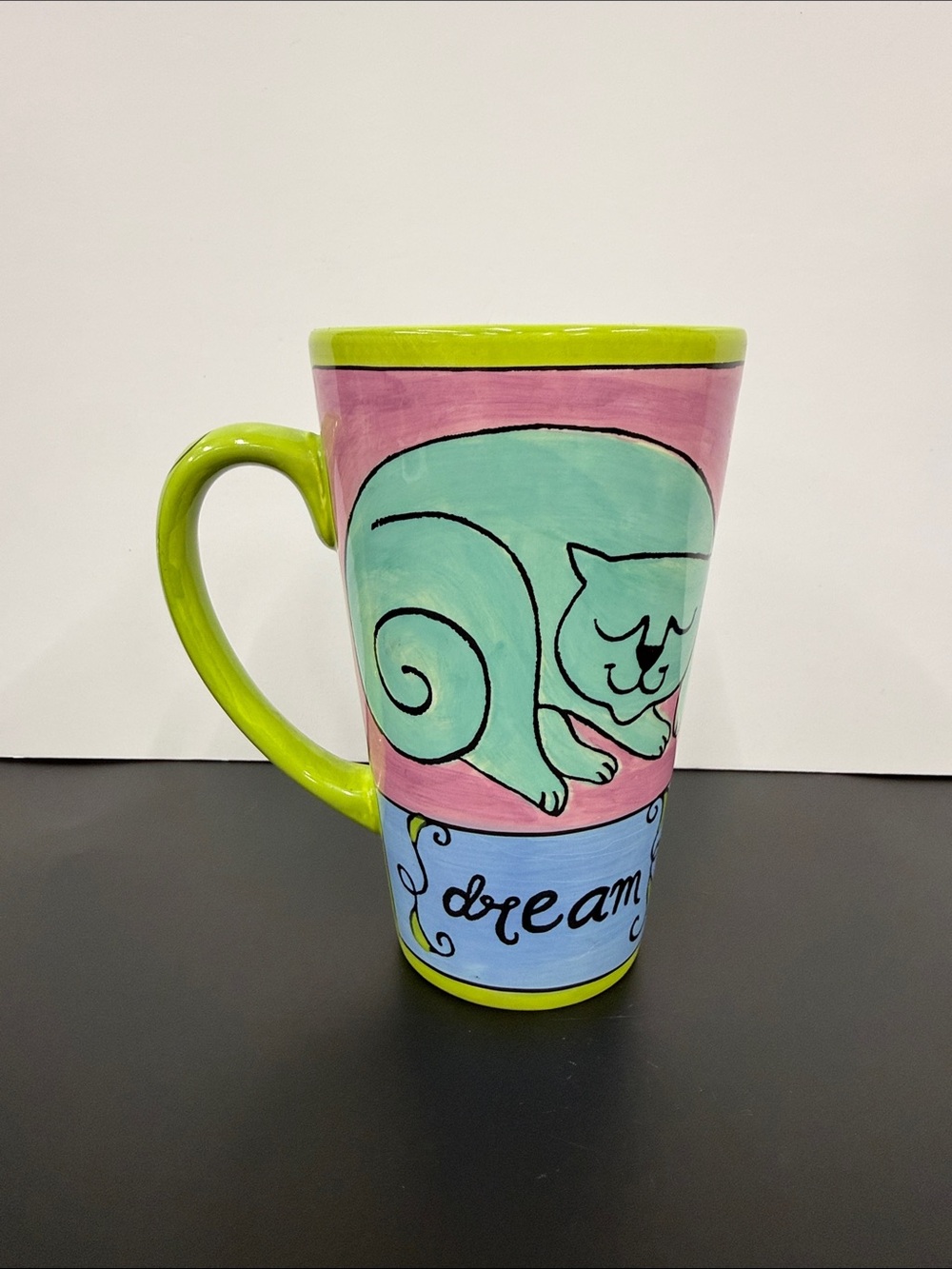 Ursula Dodge Kitty Love Cat Mug Coffee Tea Cup